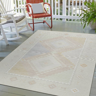 Dalyn Phoenix PH2 Ivory Area Rug Outdoor Lifestyle Image