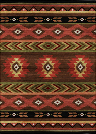 Dalyn Phoenix PH3 Chocolate Area Rug Main Image