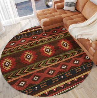 Dalyn Phoenix PH3 Chocolate Area Rug 