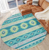 Dalyn Phoenix PH3 Teal Area Rug 