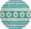 Dalyn Phoenix PH3 Teal Area Rug 