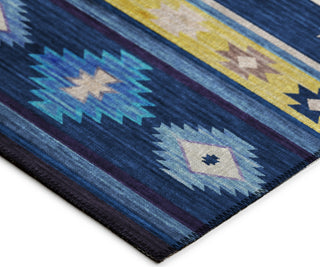 Dalyn Phoenix PH4 Navy Area Rug Corner Image