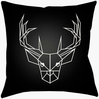 Livabliss Geometric Caribou PHDGC-001 Midnight Black Swatch Image