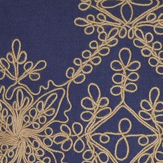 Rizzy Pillows T06197 Blue Lifestyle Image Feature