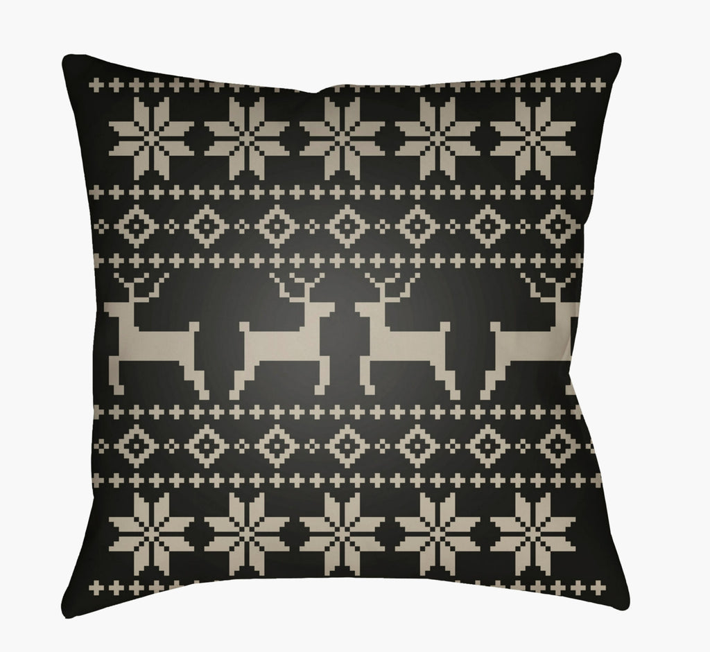 Livabliss Fair Isle I PLAID-001 Ebony main image