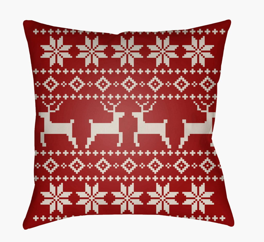 Livabliss Fair Isle I PLAID-005 Crimson main image