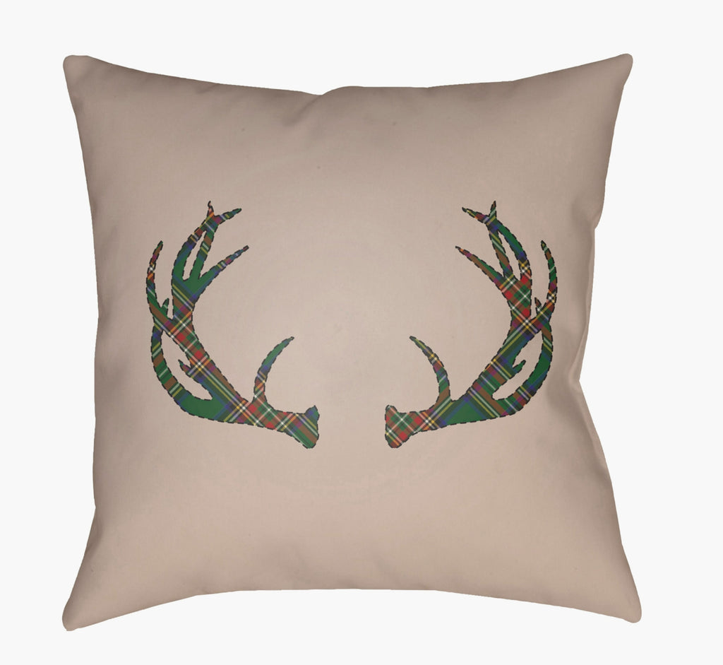 Livabliss Antlers PLAID-035 Beige main image