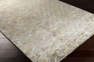 Surya Platinum PLAT-9018 Area Rug 5x8 Corner Feature
