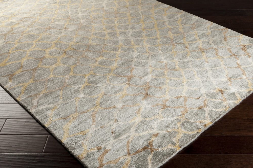 Surya Platinum PLAT-9018 Area Rug 5x8 Corner Feature