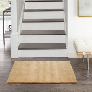 Nourison Plush Cloud PLC01 Camel Area Rug by Home Swatch Image