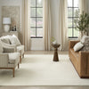Nourison Plush Cloud PLC01 Ivory Area Rug by Home Corner Image