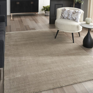 Nourison Plush Cloud PLC01 Taupe Area Rug by Home Swatch Image
