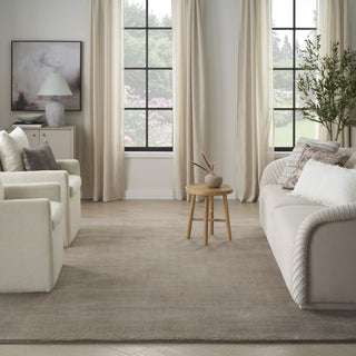 Nourison Plush Cloud PLC01 Taupe Area Rug by Home Corner Image