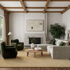 Nourison Plush Cloud PLC01 Camel Area Rug by Home Room Image Feature