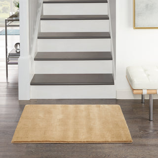 Nourison Plush Cloud PLC01 Camel Area Rug by Home Room Image Feature