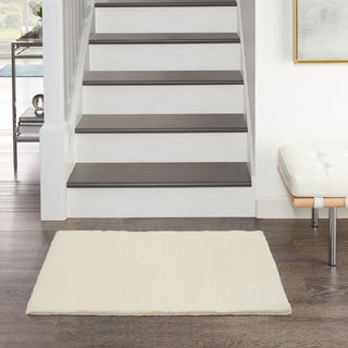 Nourison Plush Cloud PLC01 Ivory Area Rug by Home Room Image Feature
