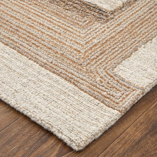 Feizy Pollock 8954F Ivory/Brown/Tan Area Rug