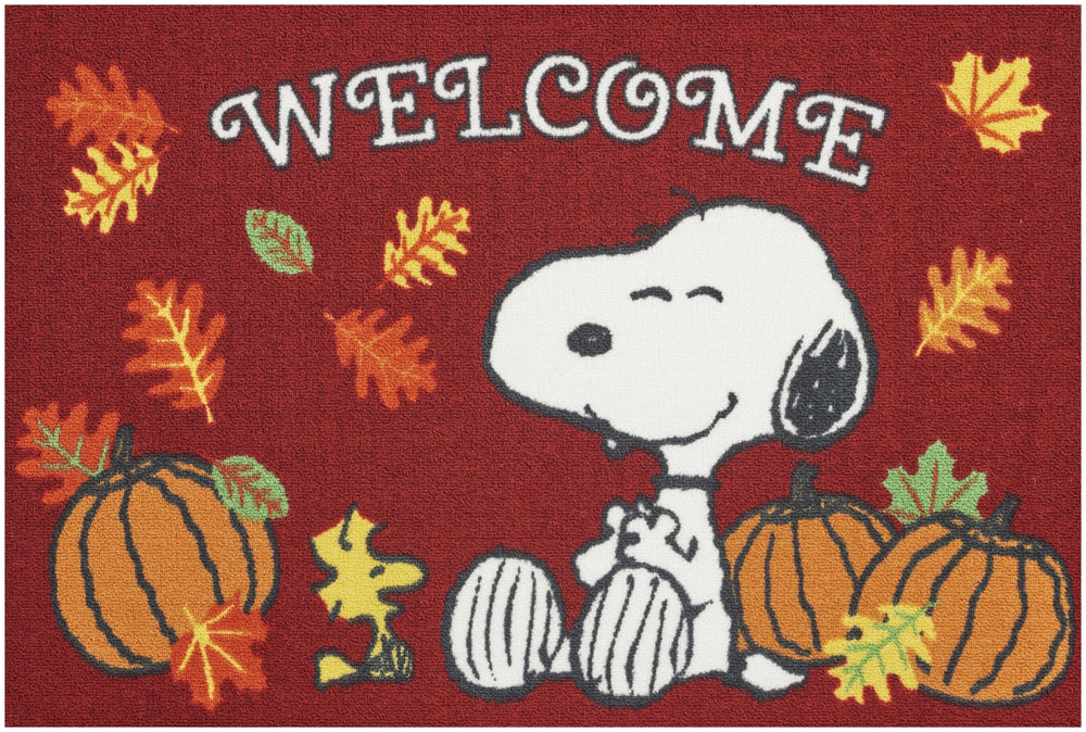 Nourison PNT02/ENHCX PLN95 Burgundy Area Rug by Peanuts