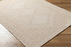 Livabliss Pismo Beach PMB-2311 White Area Rug Corner Shot