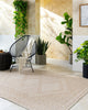 Livabliss Pismo Beach PMB-2311 White Area Rug Room Scene