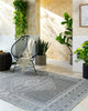 Livabliss Pismo Beach PMB-2317 Medium Gray Area Rug Room Scene