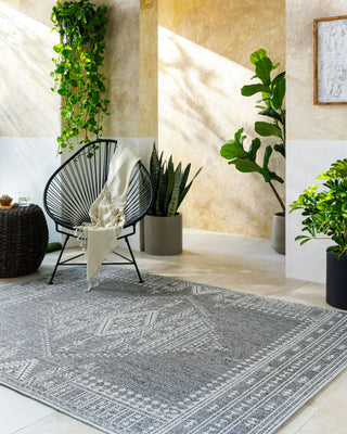 Livabliss Pismo Beach PMB-2317 Medium Gray Area Rug Room Scene