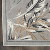Nourison Pompeii PMP01 Grey Area Rug Detail Image