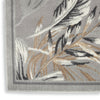 Nourison Pompeii PMP01 Grey Area Rug Texture Image
