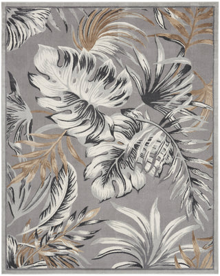 Nourison Pompeii PMP01 Grey Area Rug Main Image