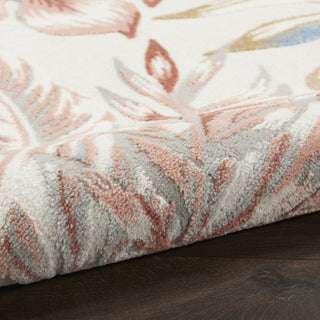 Nourison Pompeii PMP01 Multicolor Area Rug Corner Image