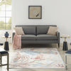 Nourison Pompeii PMP01 Multicolor Area Rug Room Image Feature
