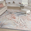 Nourison Pompeii PMP01 Multicolor Area Rug Corner Image