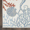 Nourison Pompeii PMP03 Ivory/Multi Area Rug Detail Image