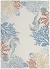 Nourison Pompeii PMP03 Ivory/Multi Area Rug main image
