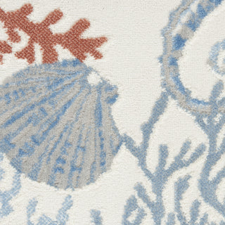 Nourison Pompeii PMP03 Ivory/Multi Area Rug Swatch Image