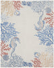 Nourison Pompeii PMP03 Ivory/Multi Area Rug Main Image