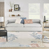 Nourison Pompeii PMP03 Ivory/Multi Area Rug Room Image Feature