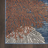 Nourison Pompeii PMP04 Blue Multicolor Area Rug Detail Image