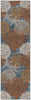 Nourison Pompeii PMP04 Blue Multicolor Area Rug Main Image