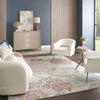 Nourison Pompeii PMP04 Multicolor Area Rug Corner Image