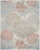 Nourison Pompeii PMP04 Multicolor Area Rug Main Image