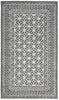 Nourison Palermo PMR02 Charcoal Silver Area Rug main image