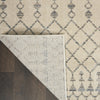 Nourison Palermo PMR03 Beige Grey Area Rug Corner Image