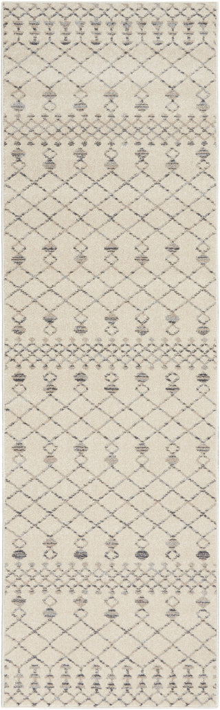 Nourison Palermo PMR03 Beige Grey Area Rug Main Image