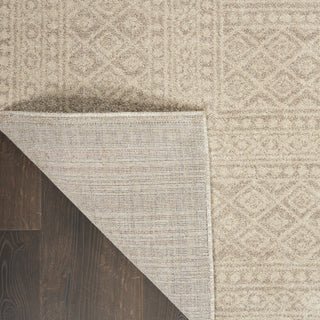 Nourison Palermo PMR04 Beige Area Rug Corner Image