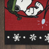 Nourison Pnt02 Peanuts/Enhcx PNE28 Red Area Rug Detail Image