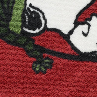 Nourison Pnt02 Peanuts/Enhcx PNE28 Red Area Rug Swatch Image