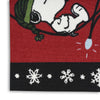 Nourison Pnt02 Peanuts/Enhcx PNE28 Red Area Rug Texture Image