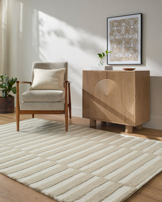 Our Pnw Home X Livabliss Idaho PNWID-2301 Beige Area Rug Room Scene