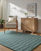 Our Pnw Home X Livabliss Idaho PNWID-2303 Slate Blue Area Rug Room Scene